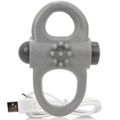 Screaming O Rechargeable Vibrating Ring Yoga Gray | Niks.fi verkkokauppa