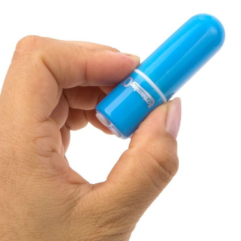 Screaming O Rechargeable Vibrating Bullet Vooom Blue | Niks.fi verkkokauppa