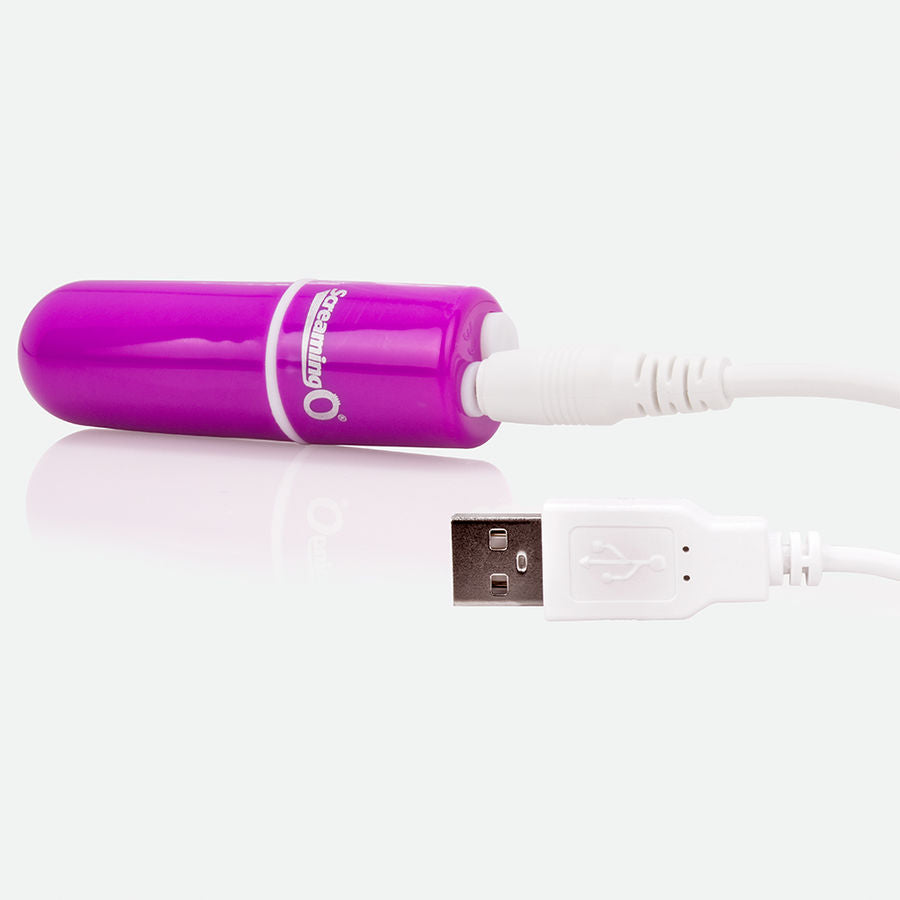 Screaming O Rechargeable Vibrating Bullet Vooom Lilac | Niks.fi verkkokauppa