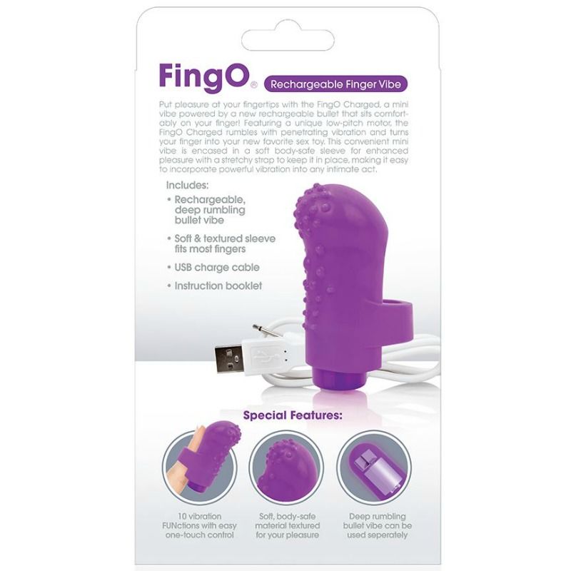 Screaming O Rechargeable Thimble Fing Olilac | Niks.fi verkkokauppa