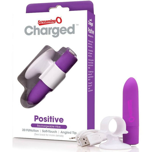 Screaming O Rechargeable Massage Positive Lilac | Niks.fi verkkokauppa