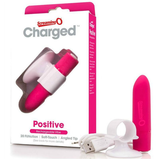 Screaming O Rechargeable Massage Positive Pink | Niks.fi verkkokauppa
