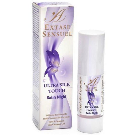 Extase Sensual Ultra Silk Touch Satin Night Massage Oil | Niks.fi verkkokauppa