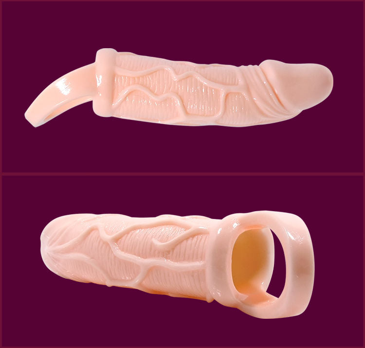 Baile Penis Extender Sheath With Vibration And Strap For Testicles 13.5 Cm | Niks.fi verkkokauppa
