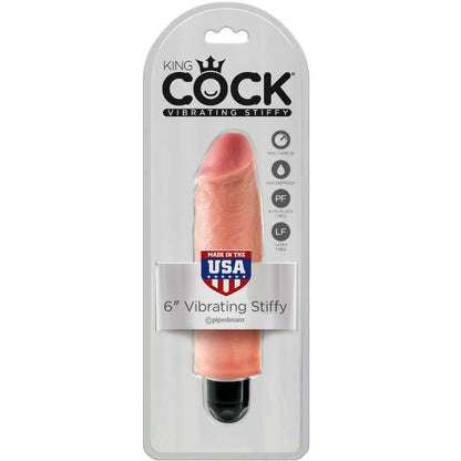 King Cock 15.24 Cm Vibrating Stiffy Flesh | Niks.fi verkkokauppa
