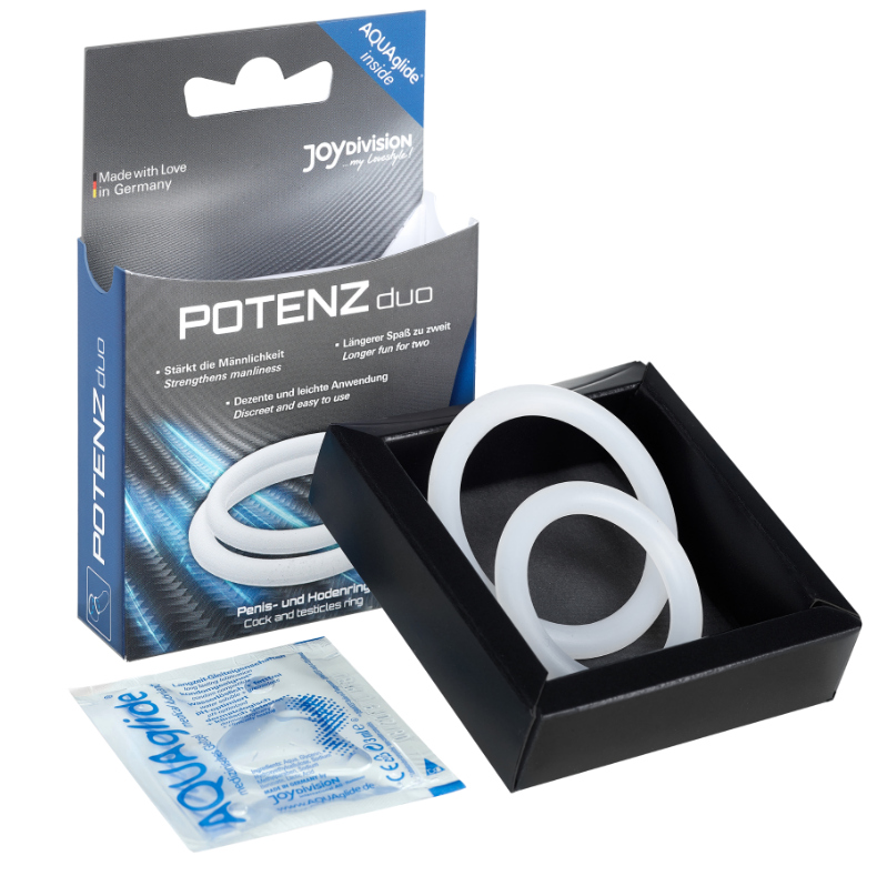Joydivision Potenzduo White Rings M | Niks.fi verkkokauppa