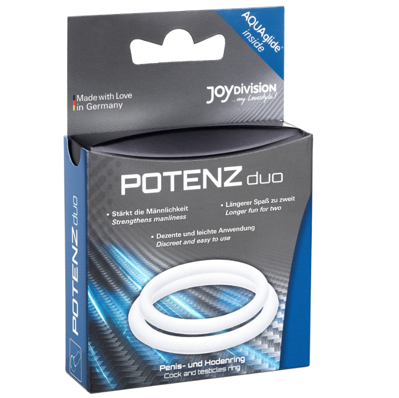 Joydivision Potenzduo White Rings M | Niks.fi verkkokauppa
