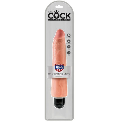 King Cock 23 Cm Vibrating Stiffyflesh | Niks.fi verkkokauppa