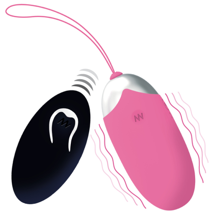 Intense Flippy Ii Vibrating Egg With Remote Control Pink | Niks.fi verkkokauppa