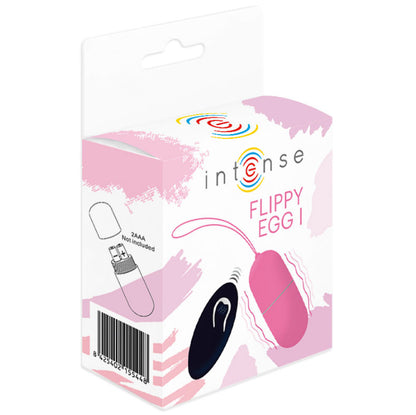 Intense Flippy I Vibrating Egg With Remote Control Pink | Niks.fi verkkokauppa