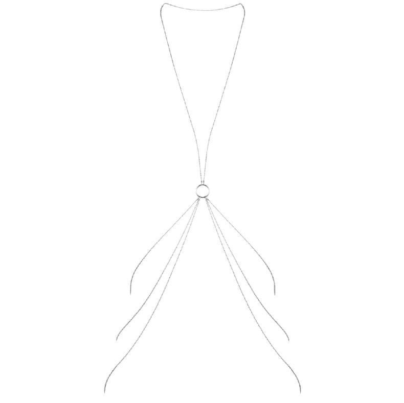 Bijoux Magnifique Metal Chains For The Body 8 Silver | Niks.fi verkkokauppa