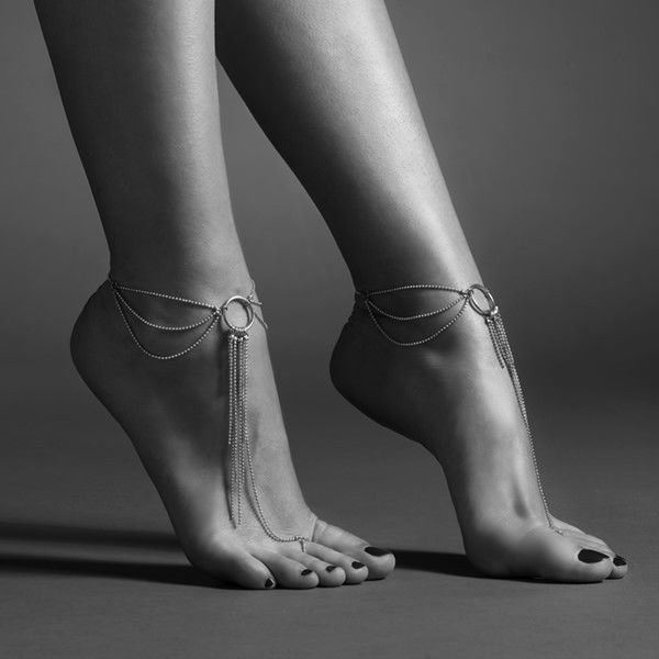 Bijoux Magnifique Foot Accessories Silver | Niks.fi verkkokauppa