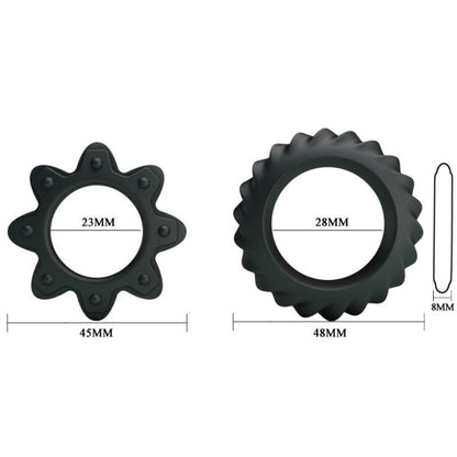 Baile Kit 2 Ring Flowering Silicone Rings | Niks.fi verkkokauppa