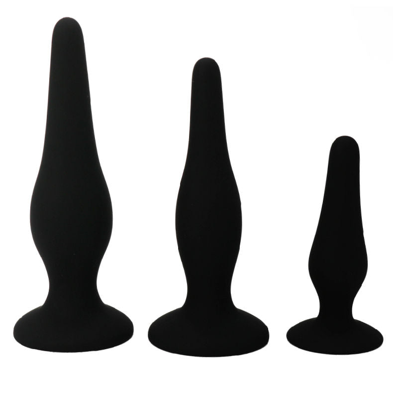 Pretty Love Anal Plugs Silicone Initiation Kit | Niks.fi verkkokauppa