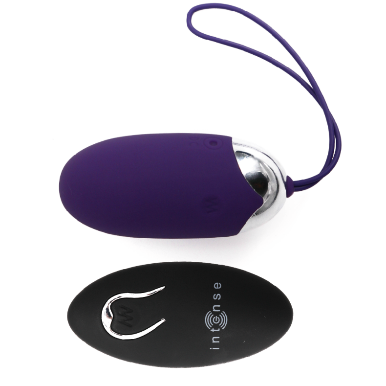 Intense Flippy Ii Vibrating Egg With Remote Control Purple | Niks.fi verkkokauppa