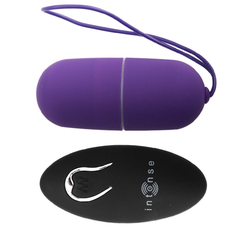 Intense Flippy I Vibrating Egg With Remote Control Purple | Niks.fi verkkokauppa