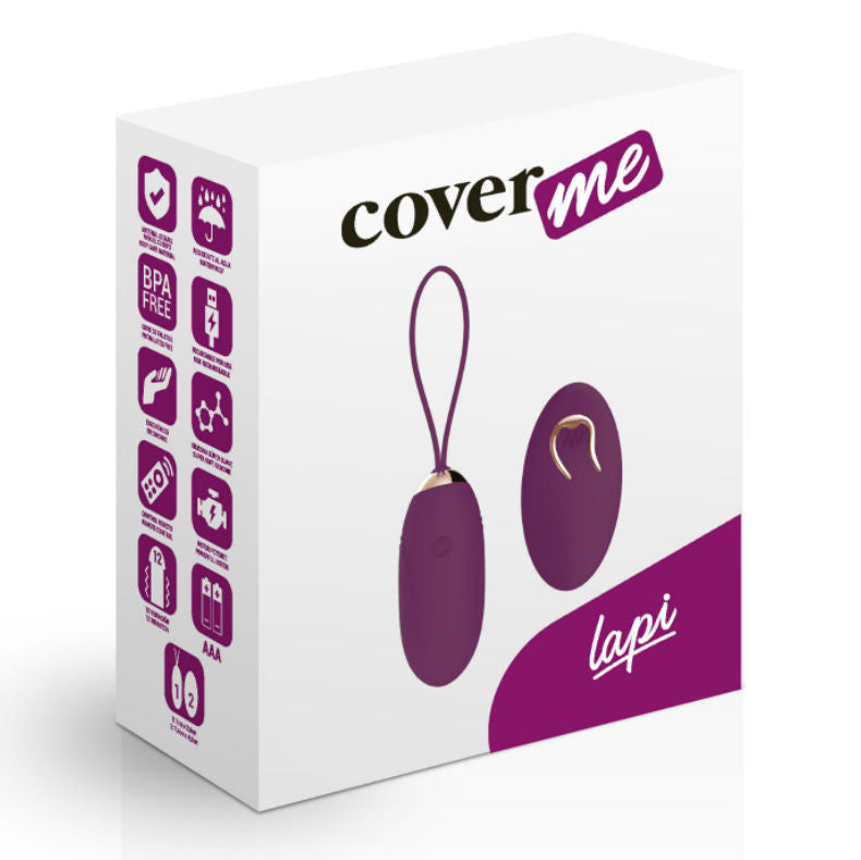 Coverme Lapi Lilac Remote Control Egg | Niks.fi verkkokauppa