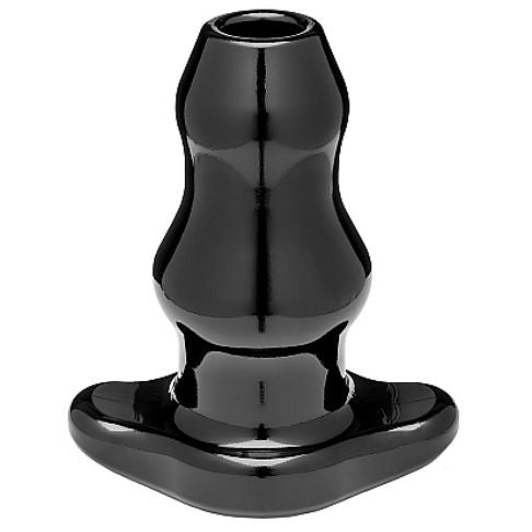 Perfect Fit Brand Double Tunnel Plug Xl Large Black | Niks.fi verkkokauppa