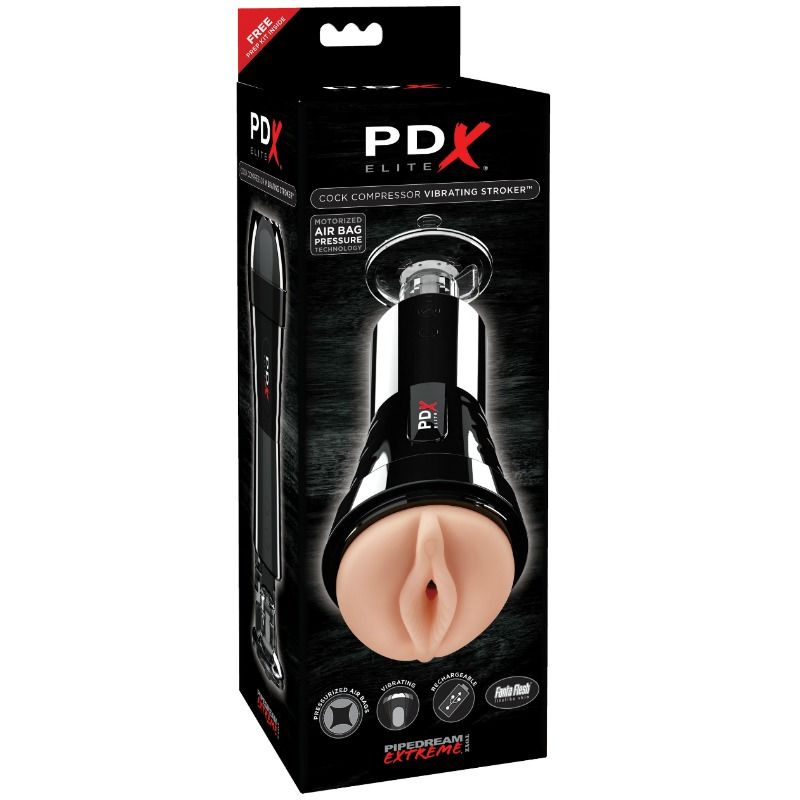 Pdx Elite Cock Compressor Vibrating Stroker | Niks.fi verkkokauppa