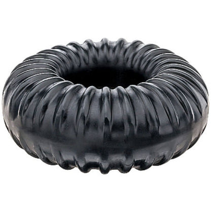 Perfect Fit Brand Ribbed Ring Black | Niks.fi verkkokauppa