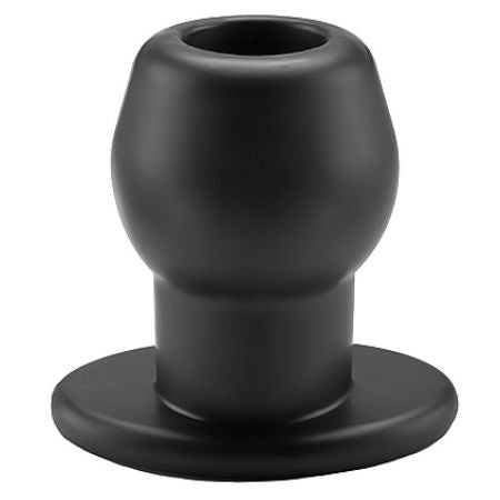 Perfect Fit Brand Ass Tunnel Plug Silicone Black M | Niks.fi verkkokauppa