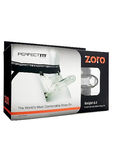 Perfect Fit Brand Zoro Knight Hollow Strap On 6 Inch | Niks.fi verkkokauppa