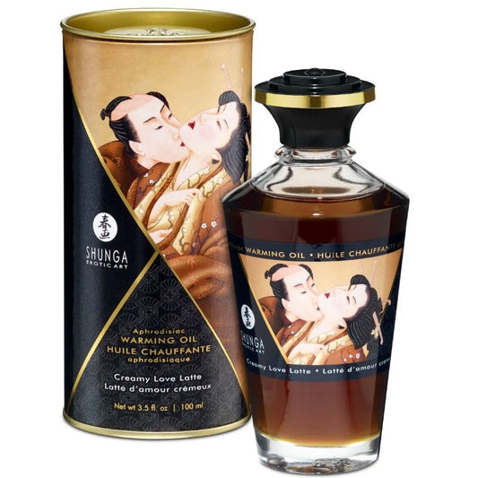 Shunga Coffee Flavor Heat Effect Massage Oil 100 Ml | Niks.fi verkkokauppa