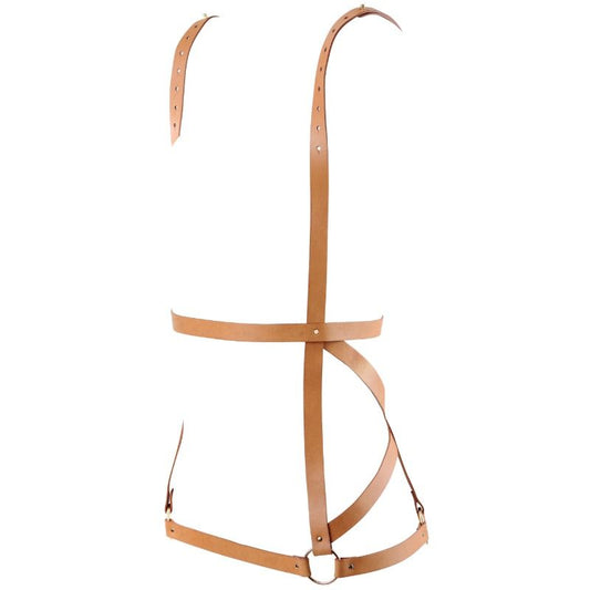 Bijoux Indiscrets Maze Harness Dress Shape Brown | Niks.fi verkkokauppa