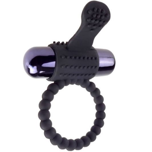 Fantasy C-Ringz Black Silicone Vibrating Ring | Niks.fi verkkokauppa