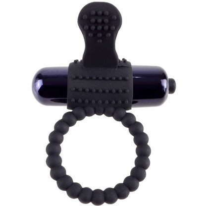 Fantasy C-Ringz Black Silicone Vibrating Ring | Niks.fi verkkokauppa