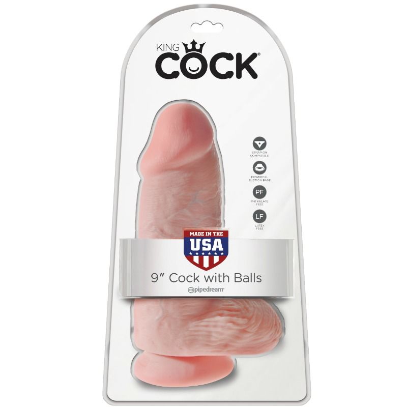 King Cock Realistic Penis Chubby 23 Cm | Niks.fi verkkokauppa