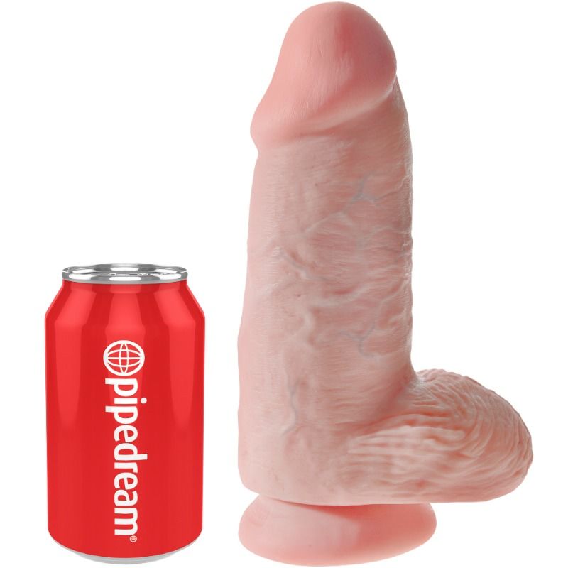 King Cock Realistic Penis Chubby 23 Cm | Niks.fi verkkokauppa