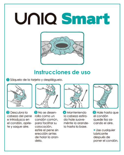 Uniq Smart Latex Free Pre-Erection Condoms 3 Units | Niks.fi verkkokauppa