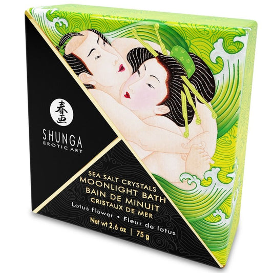 Shunga Lotus Flavored Bath Or Salts 75 Gr | Niks.fi verkkokauppa