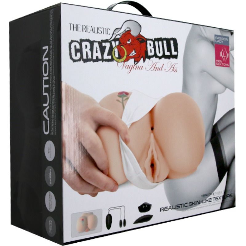 Crazy Bull Vagina And Anus With Realistic Tattoo With Vibration | Niks.fi verkkokauppa