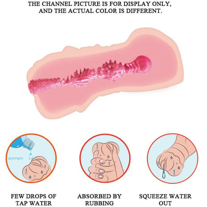 Crazy Bull Water Skin Vagina Masturbador With Vibrating Bullets | Niks.fi verkkokauppa