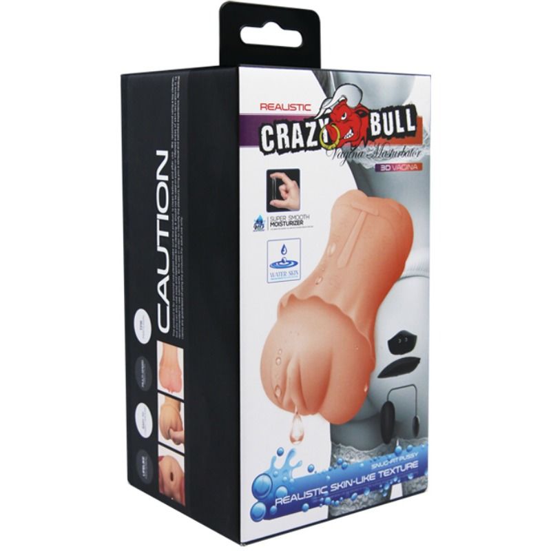 Crazy Bull Water Skin Vagina Masturbador With Vibrating Bullet 2 | Niks.fi verkkokauppa