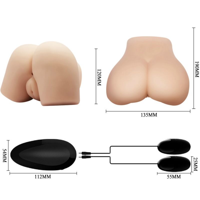 Crazy Bull Realistic Vagina And Anus With Vibration Position 4 | Niks.fi verkkokauppa