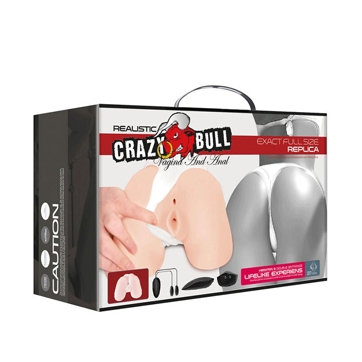 Crazy Bull Realistic Vagina And Anus With Vibration Position 5 | Niks.fi verkkokauppa