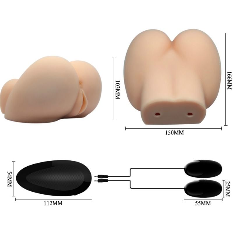 Crazy Bull Realistic Vagina And Anus With Vibration Position 6 | Niks.fi verkkokauppa