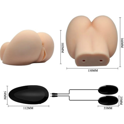 Crazy Bull Realistic Vagina And Anus With Vibration Position 6 | Niks.fi verkkokauppa