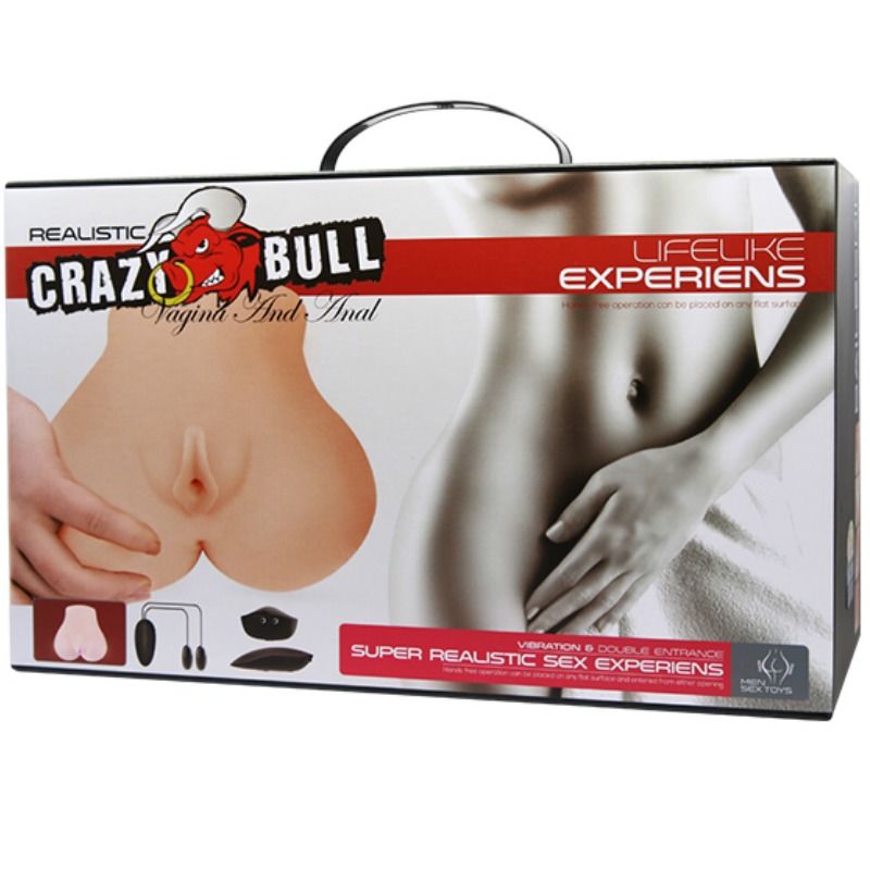 Crazy Bull Realistic Vagina And Anus With Vibration Position 7 | Niks.fi verkkokauppa