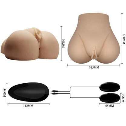 Crazy Bull Realistic Vagina And Anus With Vibration Position 7 | Niks.fi verkkokauppa