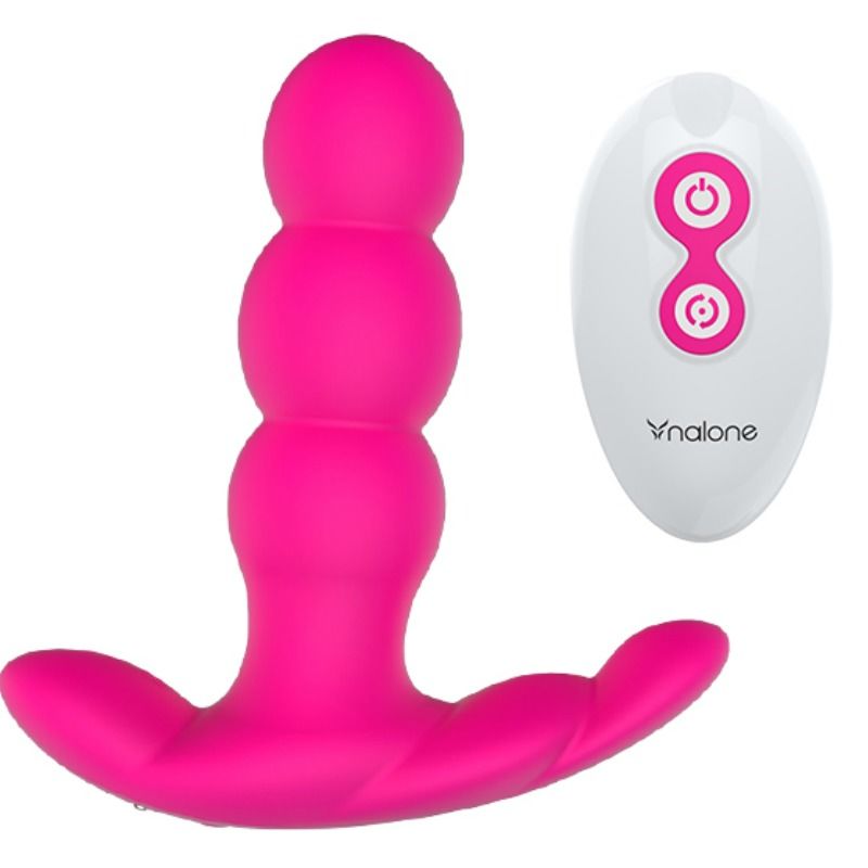 Nalone Pearl Anal Vibrator Remote Control Black | Niks.fi verkkokauppa