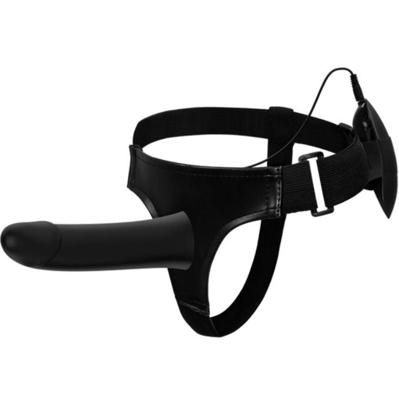 Pretty Love Vito Strap On With Hollow Dildo And Vibration 17.3 Cm | Niks.fi verkkokauppa