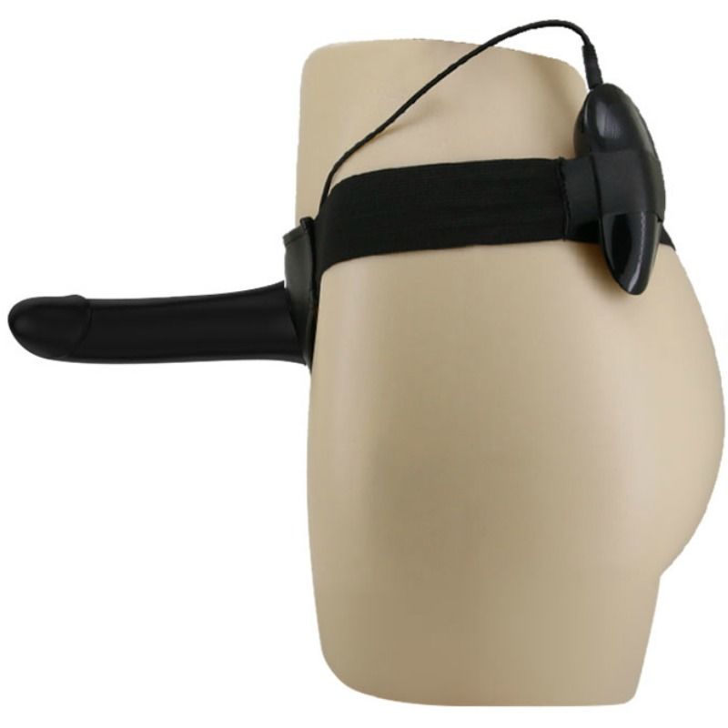 Pretty Love Vito Strap On With Hollow Dildo And Vibration 17.3 Cm | Niks.fi verkkokauppa