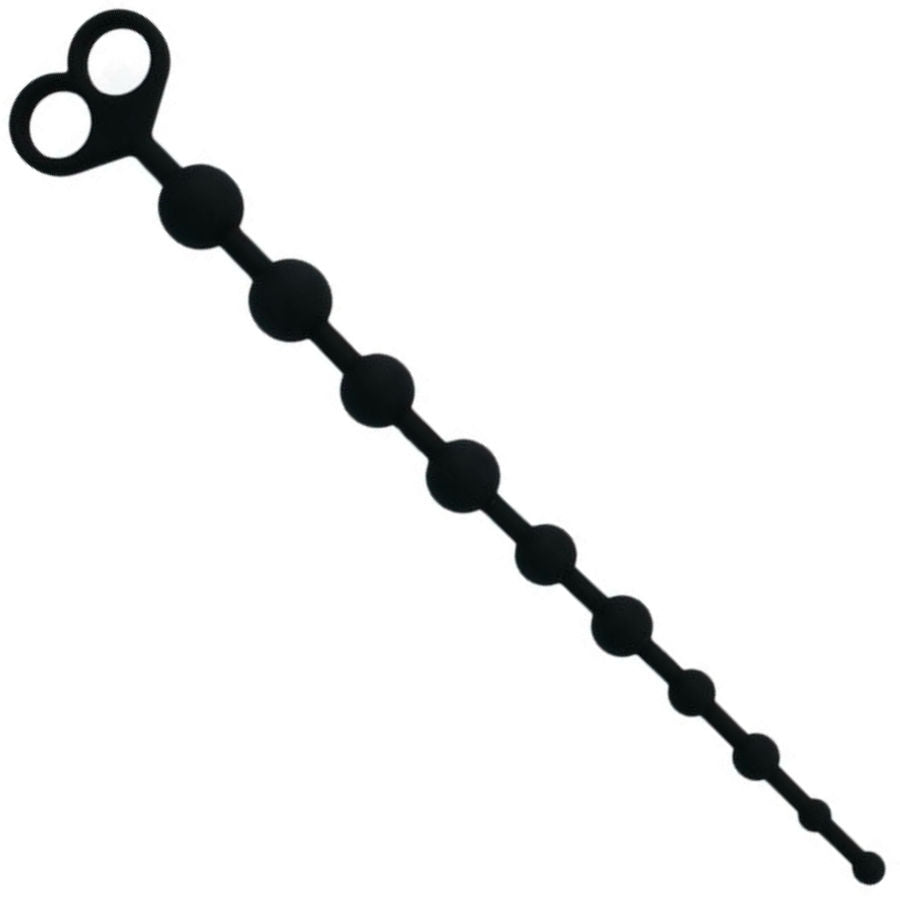 Intense Jaiden Anal Beads Black | Niks.fi verkkokauppa