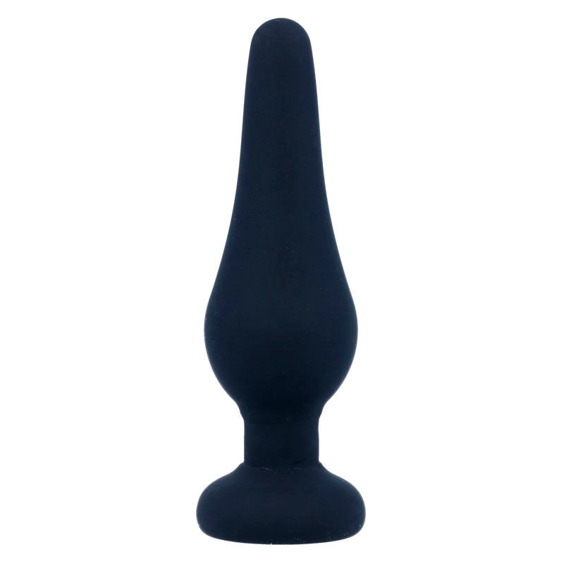 Intense Anal Plug Pipo S Black Silicone 9.8 Cm | Niks.fi verkkokauppa