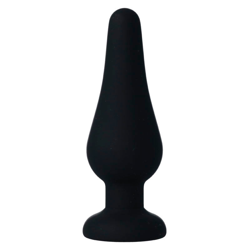 Intense Anal Plug Pipo M Black Silicone 11 Cm | Niks.fi verkkokauppa