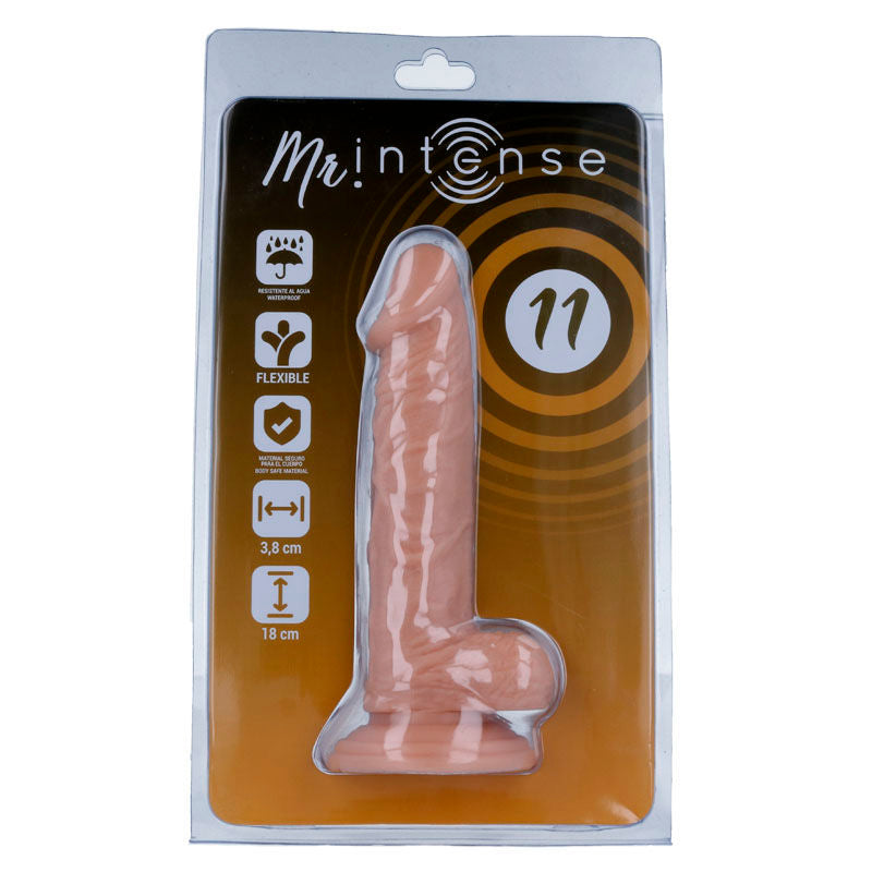 Mr Intense 11 Realistic Cock 18 Cm -O 3.8 Cm | Niks.fi verkkokauppa